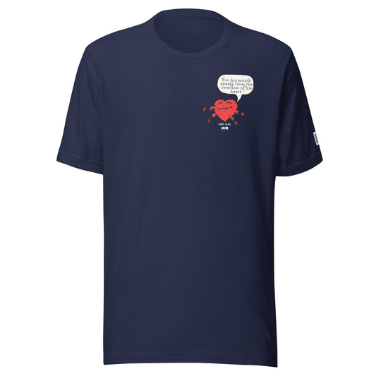 What’s in a Man’s Heart Unisex t-shirt