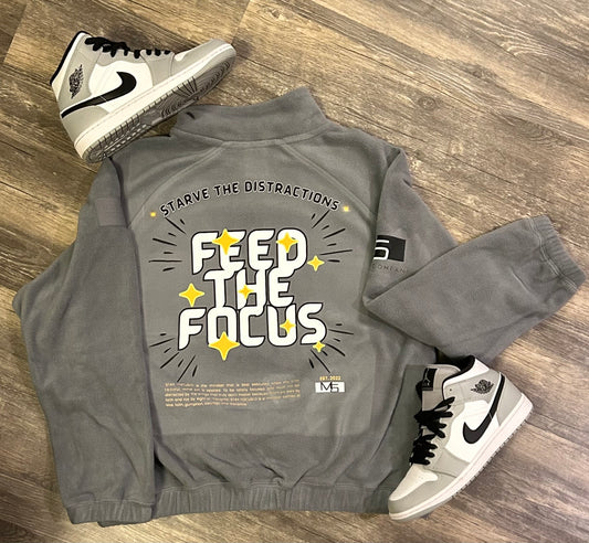 Feed the Focus Fleece Pullover