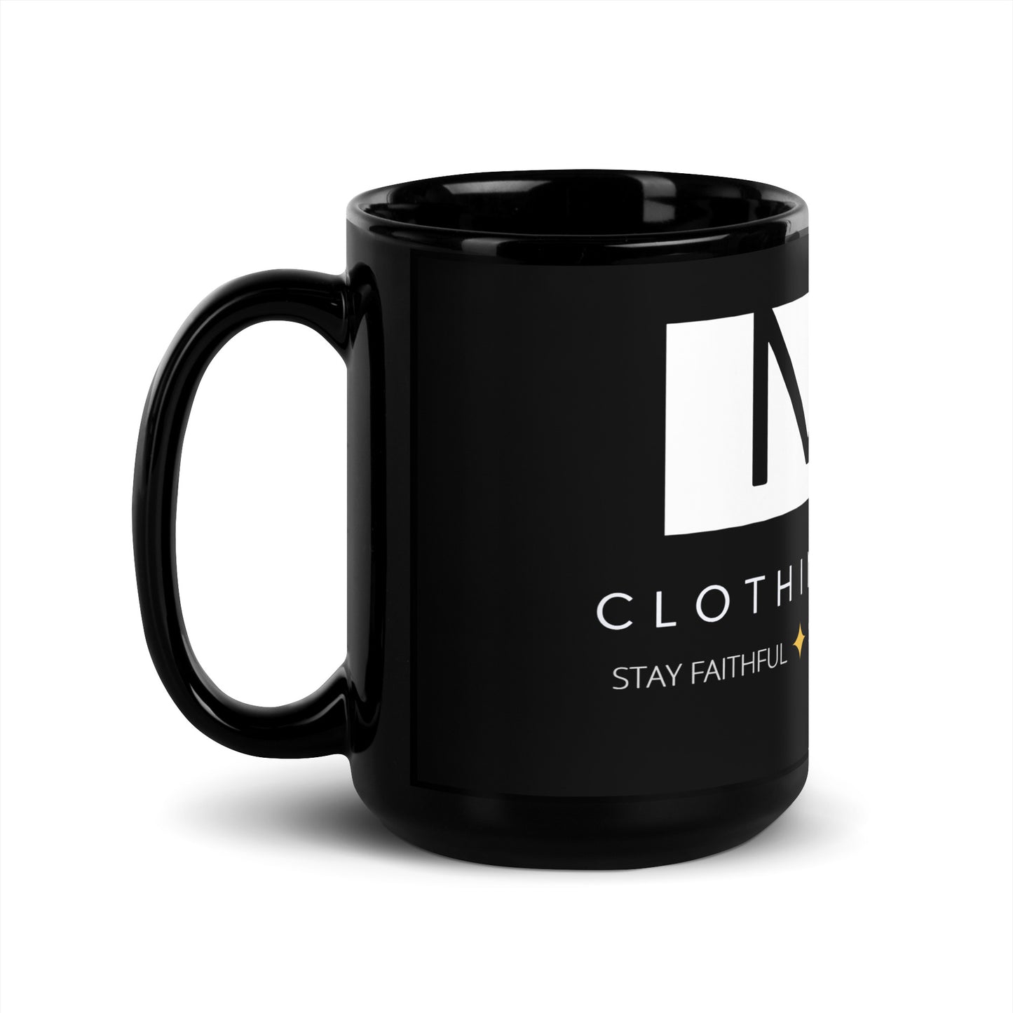 M:5 Black Glossy Mug