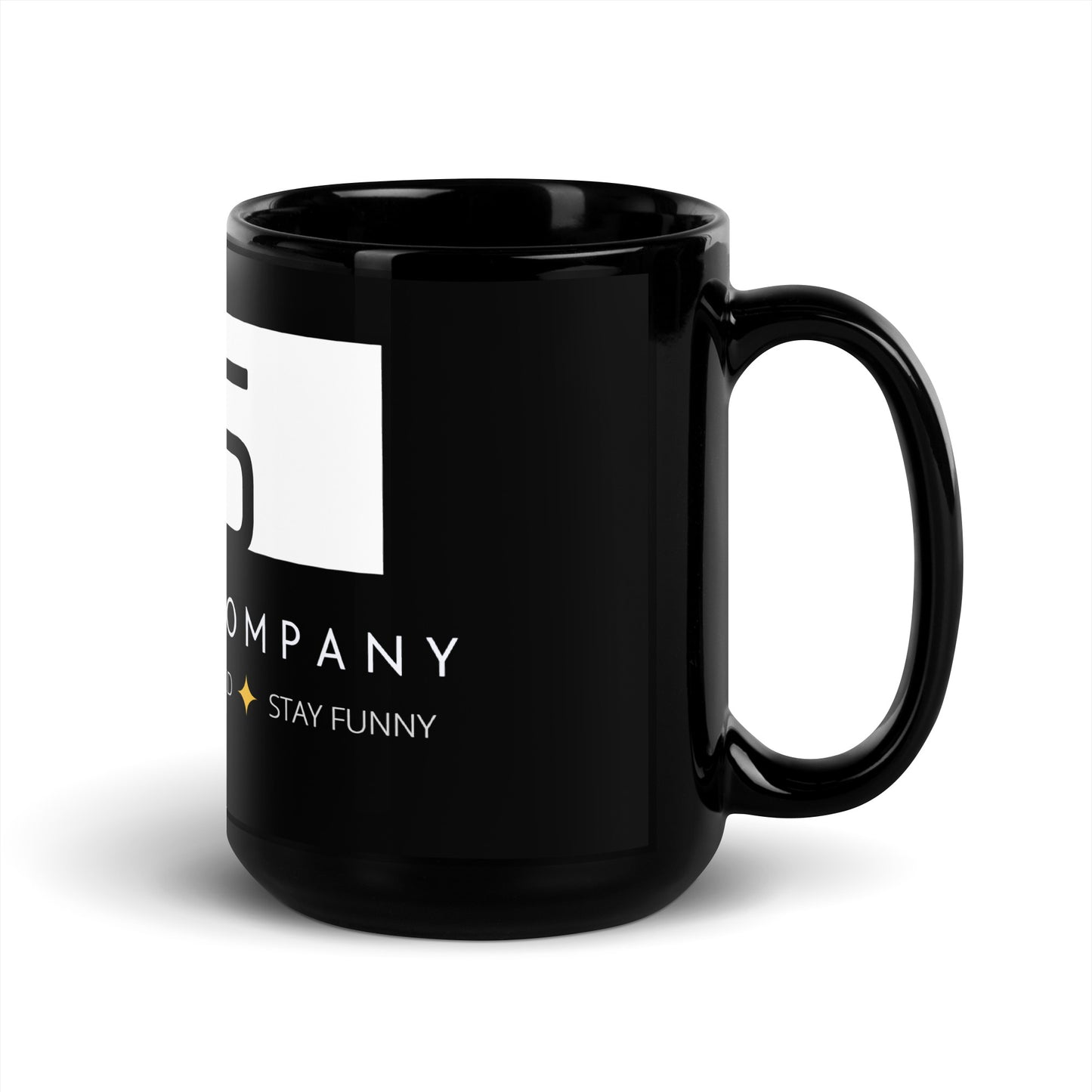 M:5 Black Glossy Mug