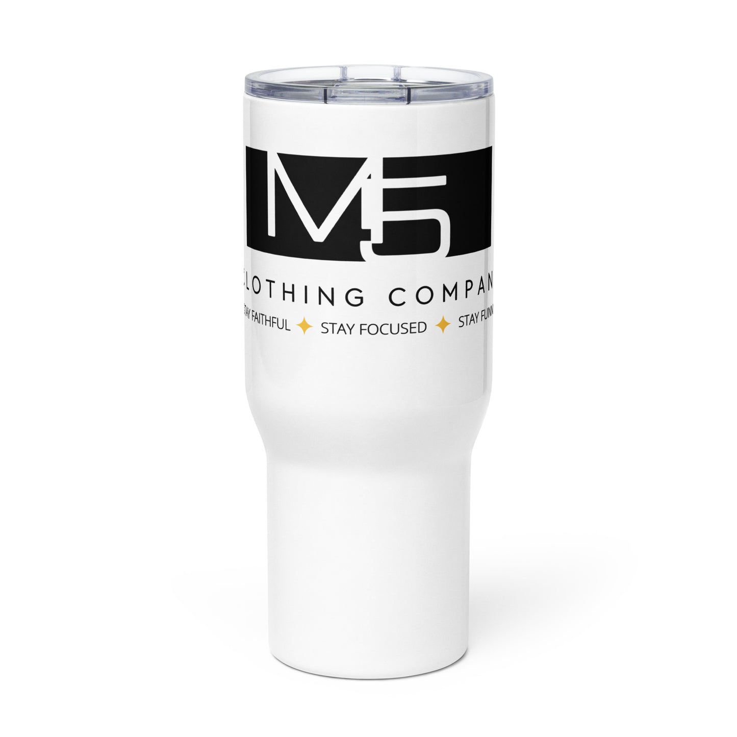 M:5 Travel mug with a handle