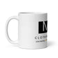 M:5 White glossy mug